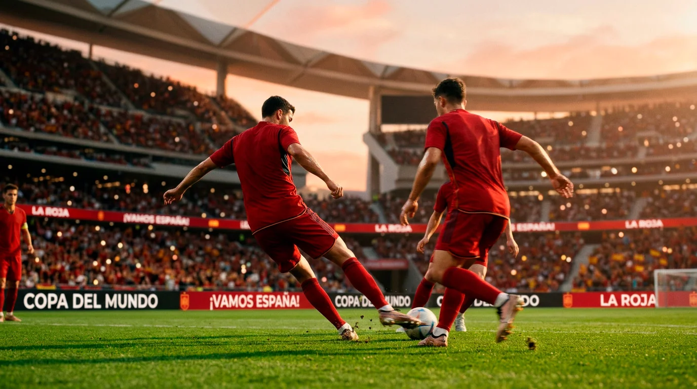 La Roja de España preparada para el Mundial 202